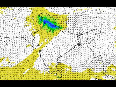 Weather takes a turn, snowfall begins in the Himalayas, weather forecast for the next 10 days @Ma...