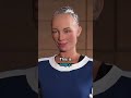 Asking sophia hanson robotics humanlike ai robot to show her range of emotions