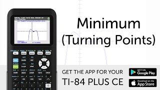 Celebrity Minimum (Turning Points) - Manual for TI-84 Plus CE Graphing Calculator Profile