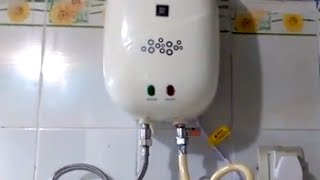 KenStar 3L Jacuzzi Plus water heater installation - YouTube
