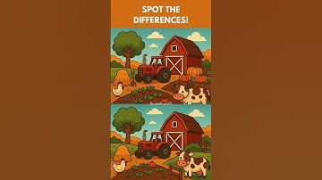 How many differences can you find? #shortsfeed #puzzle #shortvideo #shorts #games