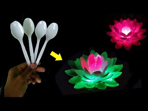 158 Ide Kreatif Cara Membuat Tempat Lilin Dari Sendok Plastik Plastic Spoon Craft Idea Youtube