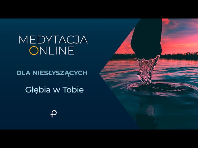 Medytacja Pisma Świętego - Głębia w Tobie [#Mt 25, 1-13] 08.11.2020 - dla niesłyszących (j. migowy)