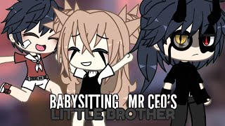 Babysitting Mr CEO's Little Brother || GLMM || GLM/GCM