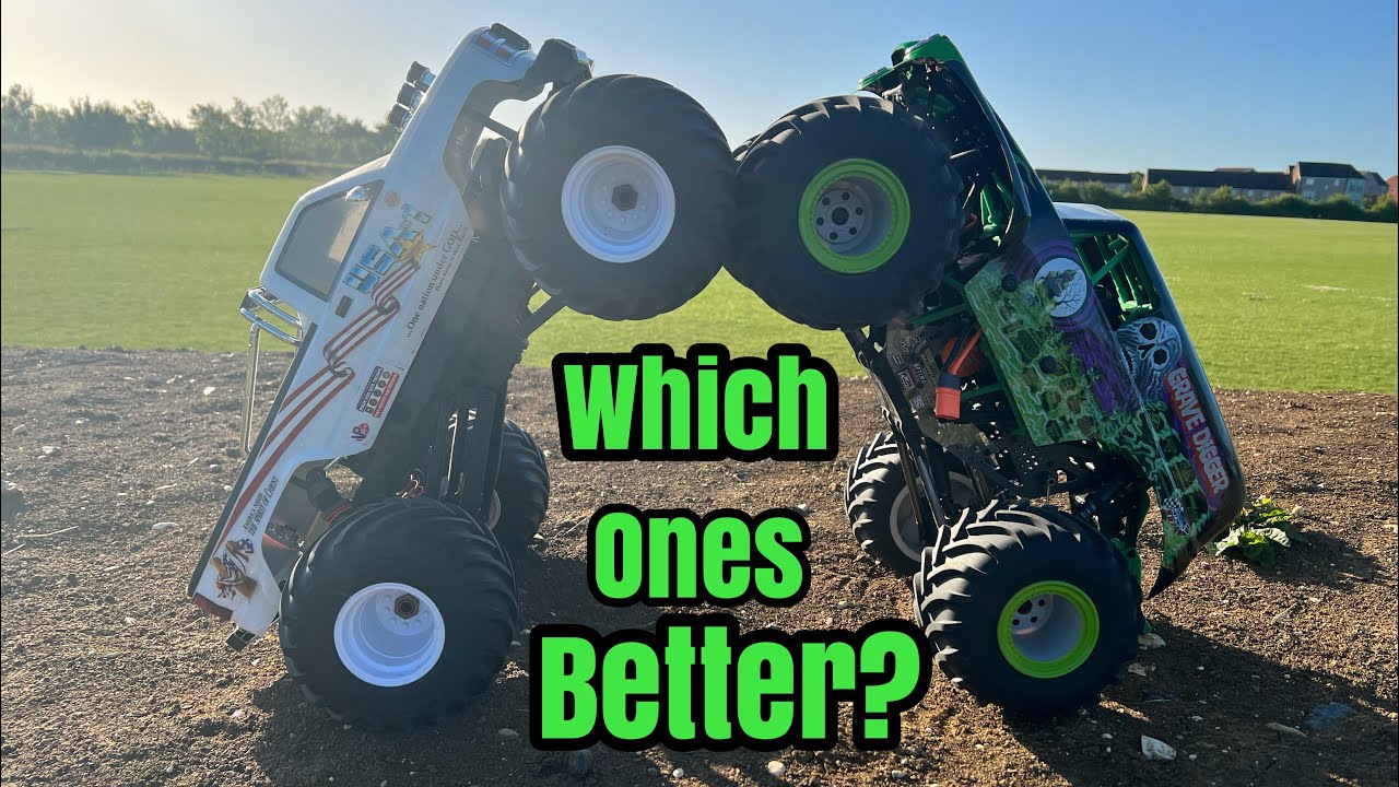 Это монстр от Losi lmt vs kyosho usa1