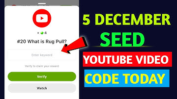 SEED Verify Code | #20 What is Rug Pull? | SEED