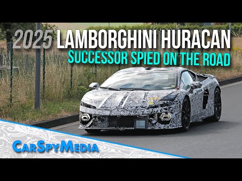 2025 Lamborghini TEMERARIO Prototype Huracan Successor Spied Testing For The First Time