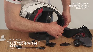 Interphone Tutorial 1: How to Install Intercom on Helmet