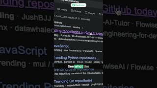 GitHub Trending Repositories