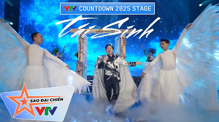 Tái Sinh - Tùng Dương | VTV Countdown 2025 Stage