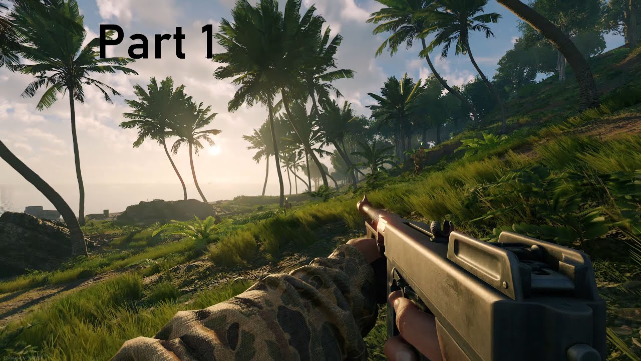 Enlisted No HUD Immersive Gameplay PACIFIC part 1 (4k 60fps/ Raytracing)