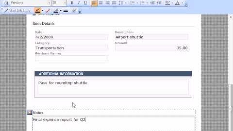 InfoPath 2007  |  Opening and Using Forms