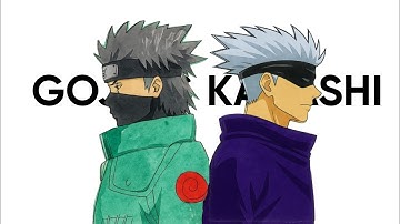How to Draw Gojo vs Kakashi | Easy Anime Crossover Art