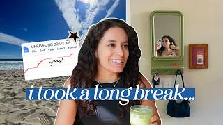 getting back to my manuscript after a two month break | days in my life as a writer