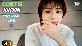 ✨(ALL SUB) CORTIS JUHOON WEVERSE LIVE 😍❤️💚 pt 1 (05.18.26)  #weverselive #weverse #cortis