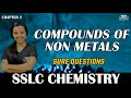 COMPOUNDS OF NON METALS | SSLC CHEMISTRY | SSLC CHEMISTRY | WINGS ACADEMY