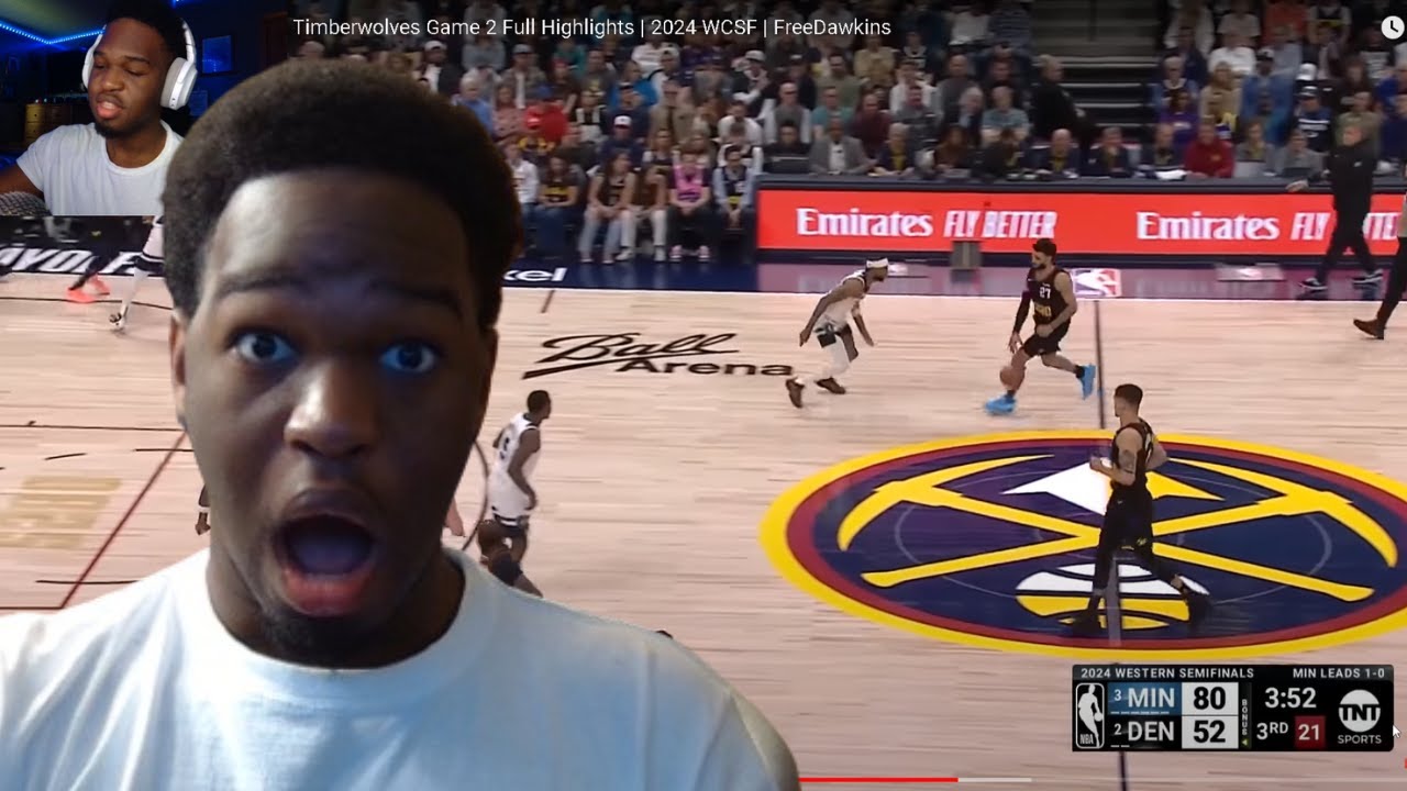 reacting to Denver Nuggets vs Minnesota Timberwolves Game 2 Full ...