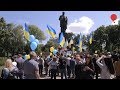 Даже Ждун устал: в Киеве переселенцы и АТОшники требовали доступное жилье