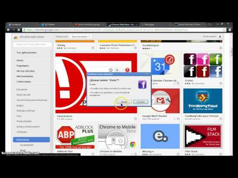 Solucionar problema para instalar extensiones en google 