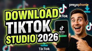 How to Download TikTok Studio App (2026) – NEW Creator Tools!