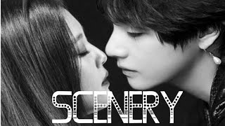 Taenni̇e Scenery (Bts Taehyung & Blackpi̇nk Jennie).