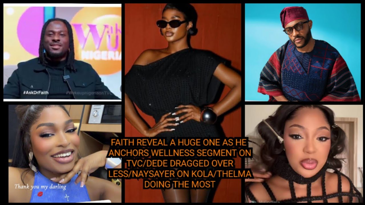 FAITH  ANCHORS WELLNESS SEGMENT ON TVC/DEDE DRAGGED OVER LESS/NAYSAYER ON KOLA/THELMA DOING THE MOST