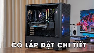 Lắp cấu hình 33 triệu siêu mạnh, i7 12Th - 32Gb Ram - RTX 3070Ti - 750W Gold - Vỏ NZXT - Tản nước