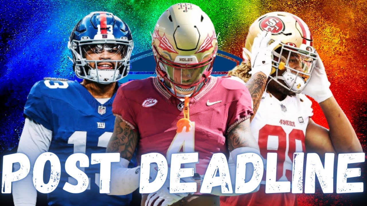 2024 NFL Mock Draft w TRADES | Post Trade Deadline - YouTube