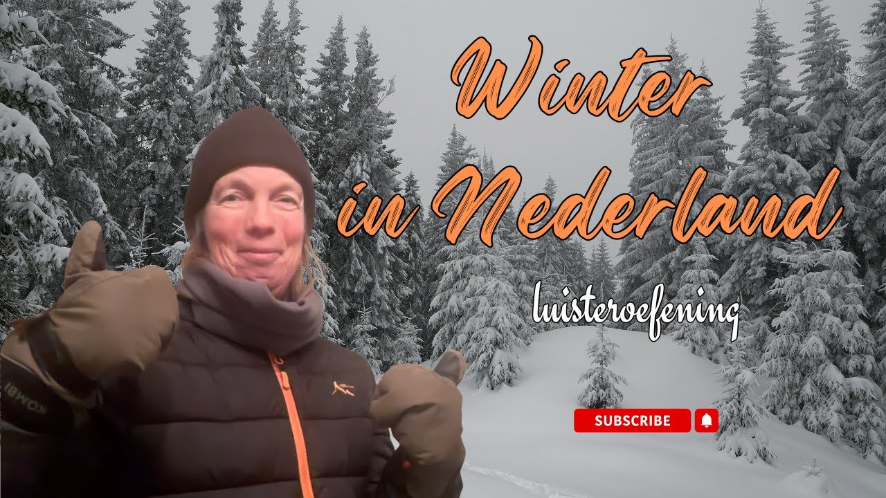 Winter in Nederland.