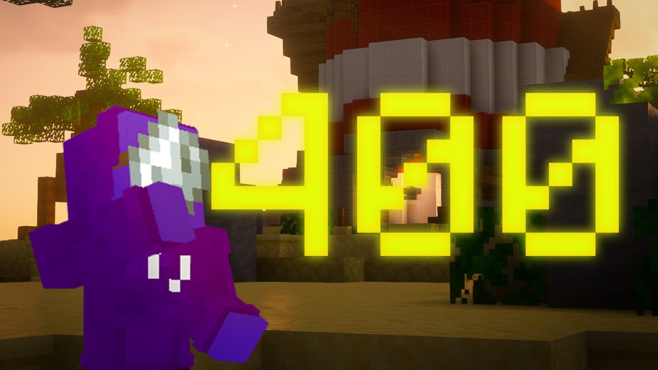 Je sors mon pack spécial 400 abonnés !