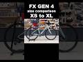 FX Gen 4 XS〜XL サイズ比較 #shorts