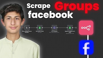 Watch me Built a No Code AI  Automation to Scrape Facebook Groups