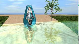MMD Beamman's Water v5 Calm River test