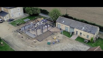 A construction time time lapse, using Litchi Waypoints.