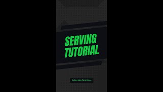 How to Serve - Volleyball Training