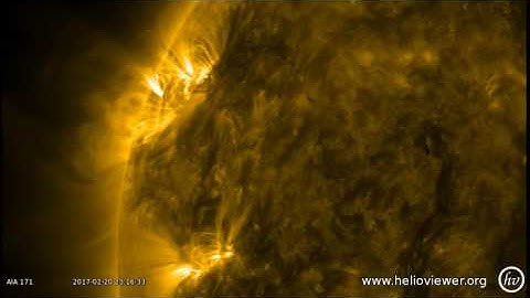 AIA 171 (2017-02-20 10:47:09 - 2017-02-21 10:23:57 UTC)