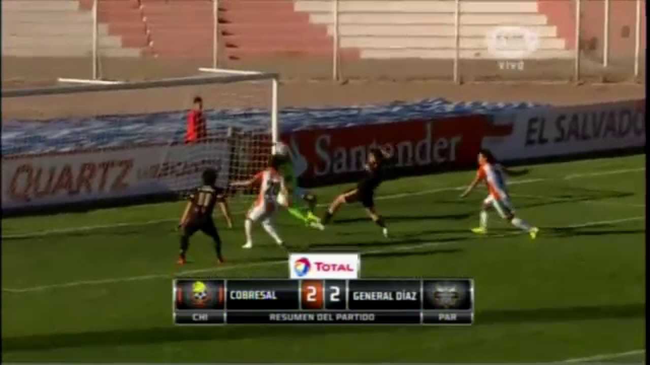 Copa Sudamericana: Cobresal (2) vs General Diaz (2)