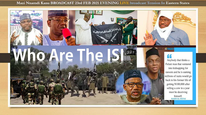 Who Are The Troublers Of The #ZOO - Mazi Nnamdi Kanu's LIVE Broadcast