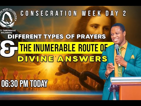 Consecration Week Day 2 Different Types Of Prayers The Innumerable Routes Of Divine Answers
