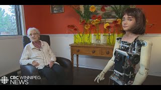 This humanoid robot is tasked with breaking senior isolation