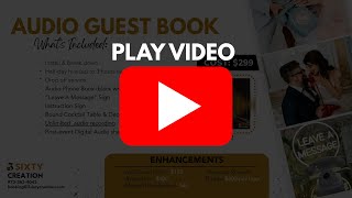 Add the Audio Guest Book to Your Wedding!