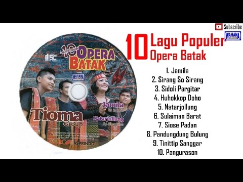 10 Lagu Populer Opera Batak Tioma Group
