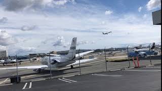Steep Private Jet Takeoff from John Wayne Airport