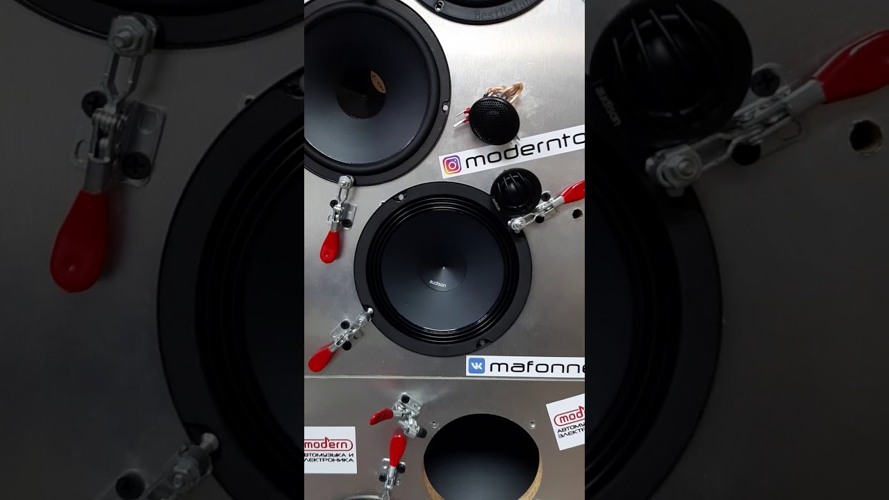 прослушка 1.SQ акустика Audison Prima AK 6.5 C2