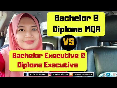 [Tips Kerjaya] Differences between Bachelor @ Diploma MQA and Non-MQA #andatanyaHRjawab
