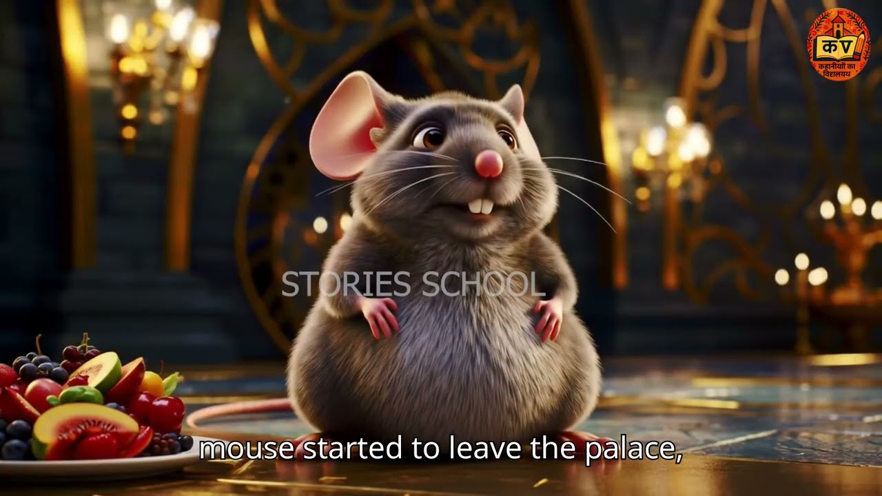 🪄 The Mouse Escapes the Magical Palace | 3D Adventure Story
