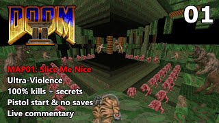 Italo Doom - MAP01: Slice Me Nice - Ultra-Violence 100%
