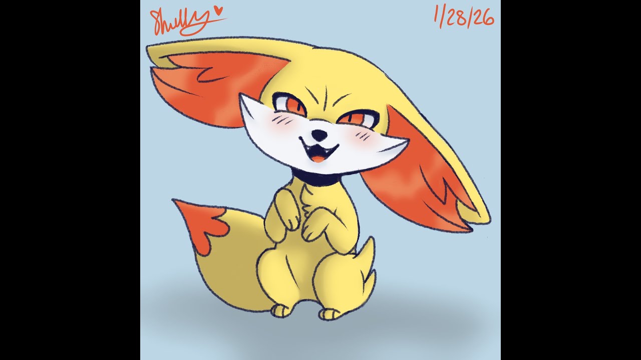 Fennekin Speedpaint Test