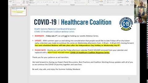 COVID-19 Contact Tracing | June 26, 2020 Webinar
