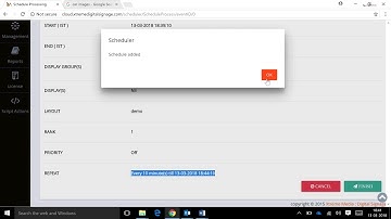 Xtreme Media Digital Signage Tutorial-  Content Scheduling